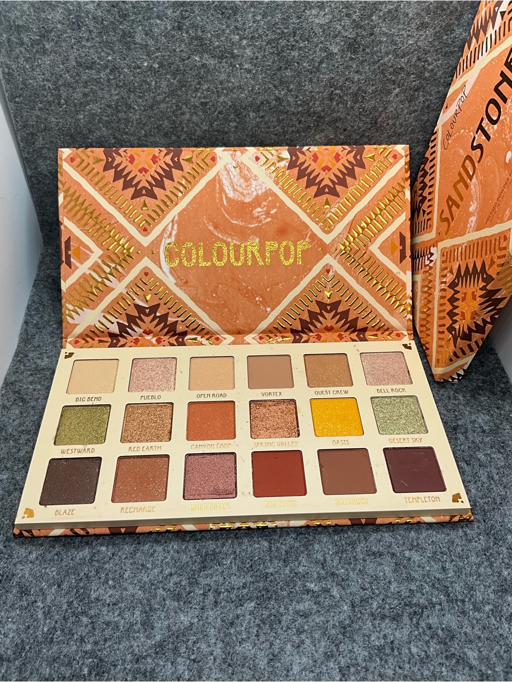 ColourPop sandstone pressed powder palette new